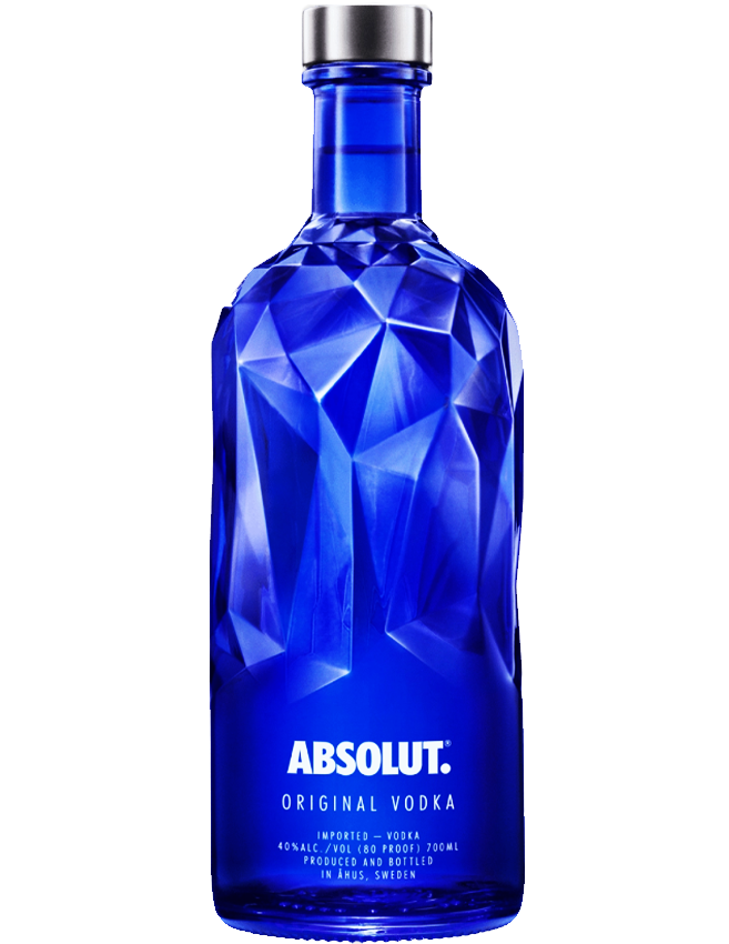 Absolut Vodka Blue Facet
