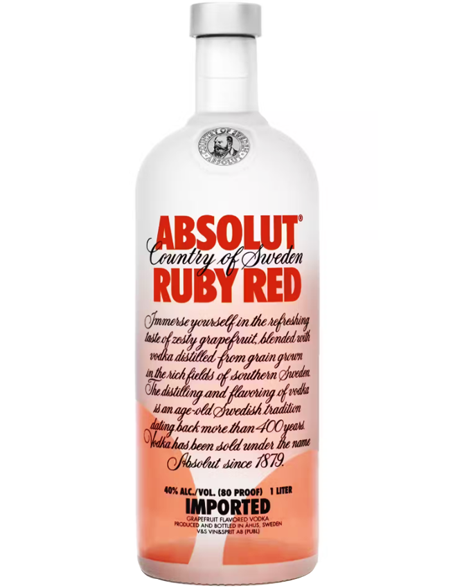 Absolut Vodka Ruby Red