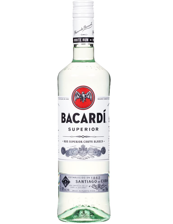 Bacardi White Rum (Trắng)