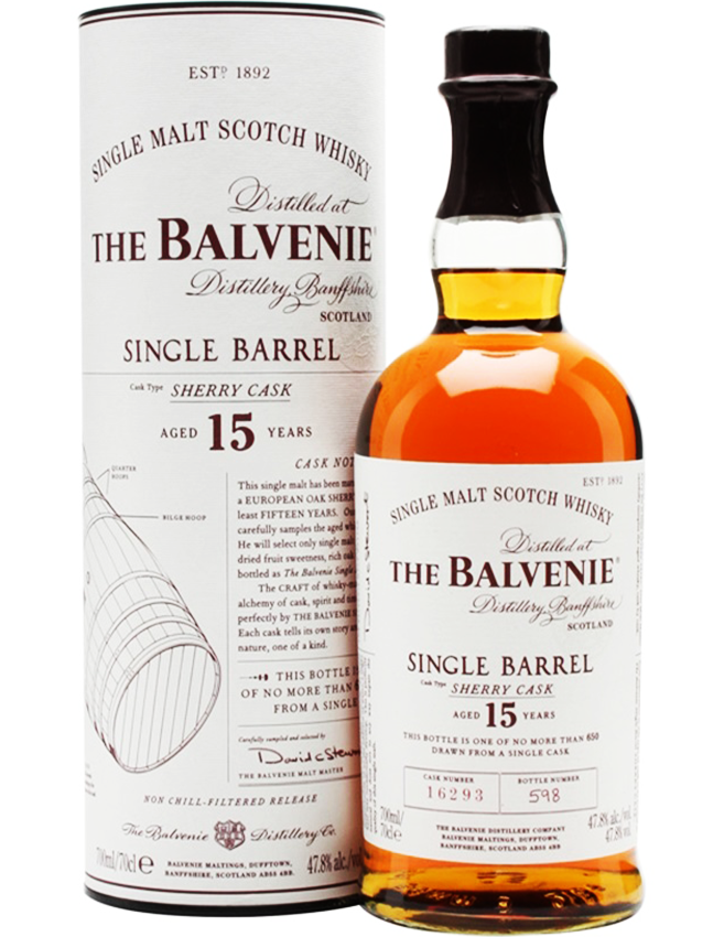 Balvenie Single Barrel 15 Years Old