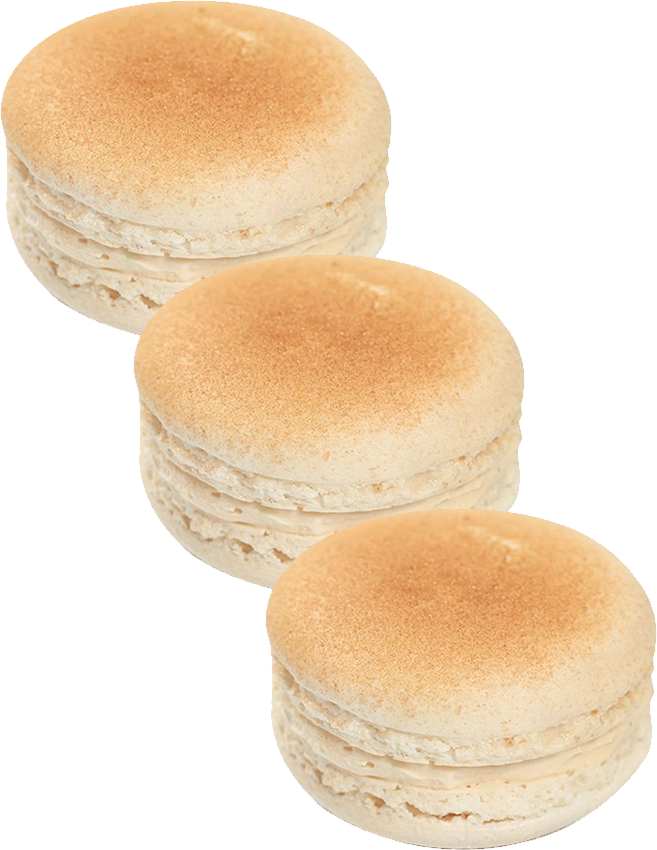 Bánh Macaron Butter Cream Caramel (4.5Cm, 18G) – (24 cái) – C’Est Bon