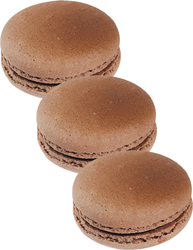 Bánh Macaron Butter Cream Chocolate (4.5Cm, 18G) – (24 cái) – C’Est Bon