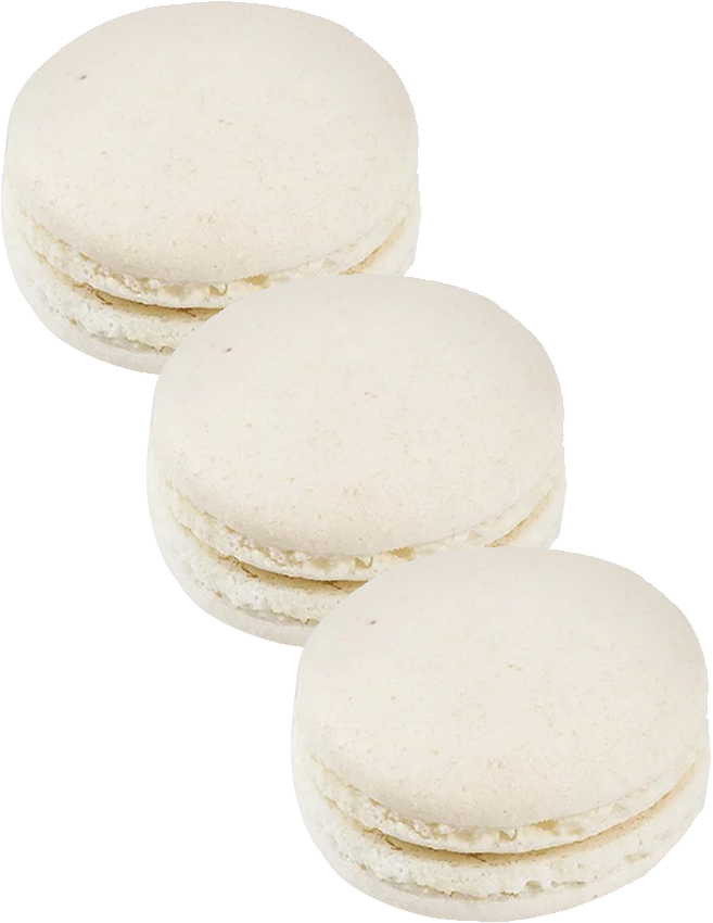 Bánh Macaron Butter Cream Vanilla (4.5Cm, 18G) – (24 cái) – C’Est Bon
