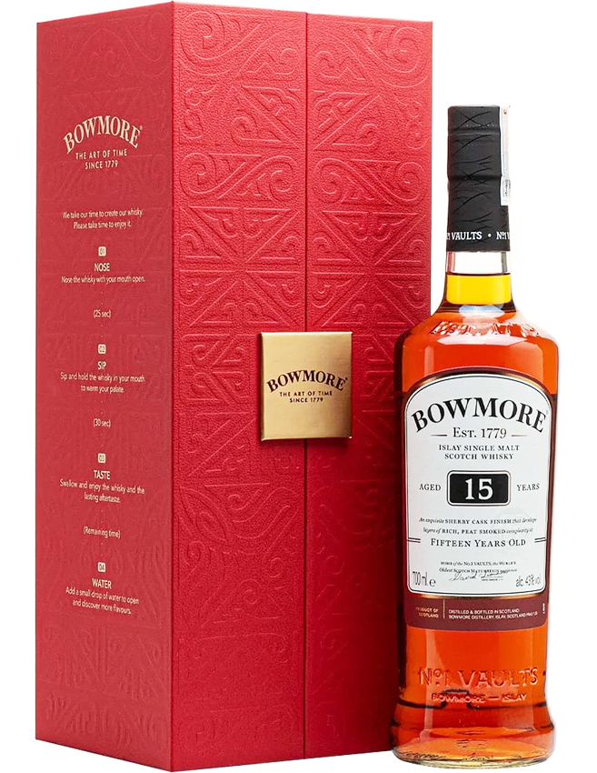 Bowmore 15 Years Old – Gift Box