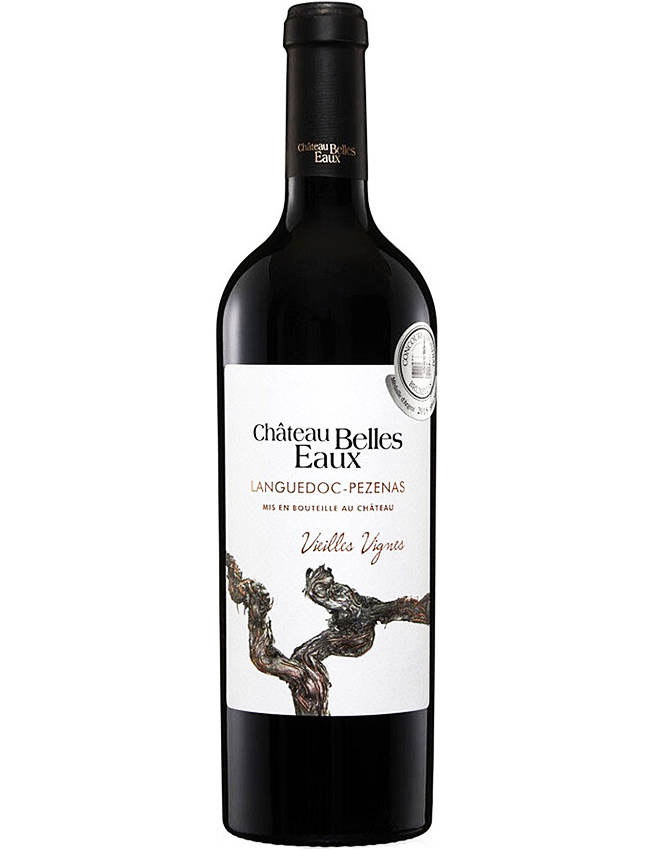 Rượu Vang Đỏ Chateau Belles Eaux Languedoc Pezenas Vieilles Vignes