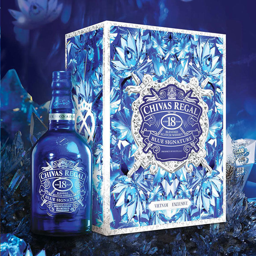 Chivas Blue 18 Years Old – Gift Box