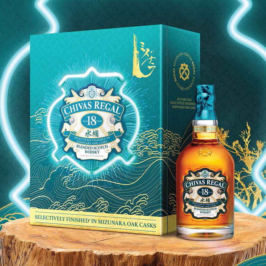 Chivas Regal Mizunara 18 Years Old (Japan) – Gift Box