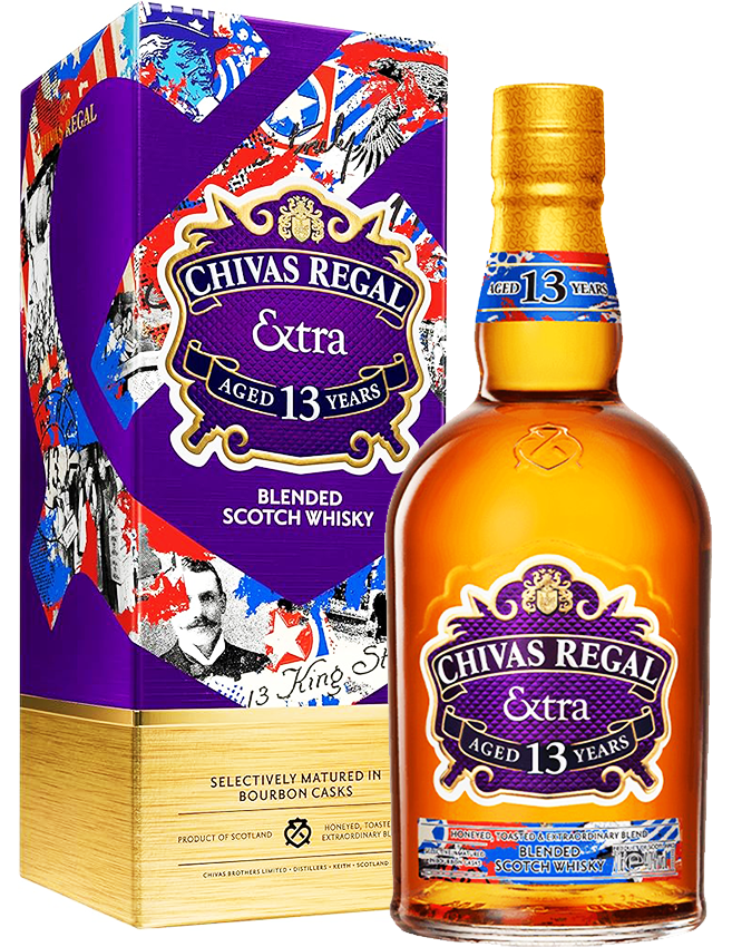 Chivas 13 Extra Bourbon Casks (Purple)