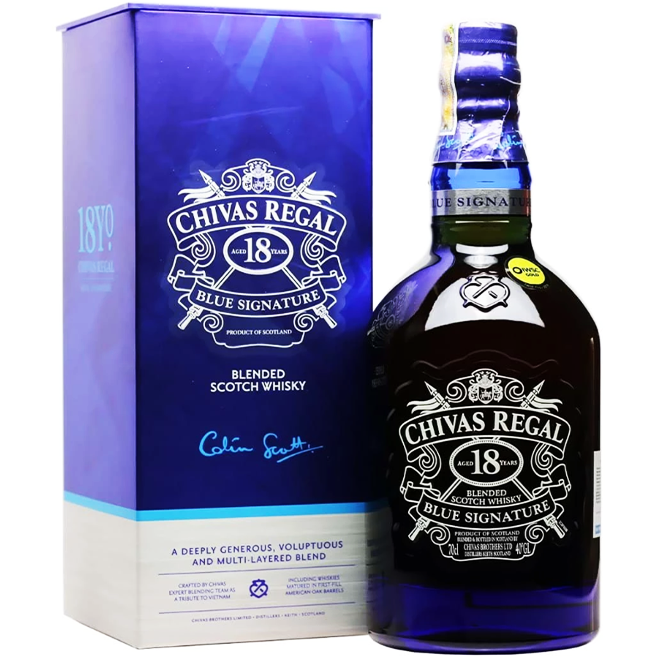 Chivas Blue 18 Years Old