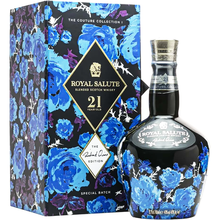 Chivas Royal Salute 21 Richard Quinn Black Limited Edition