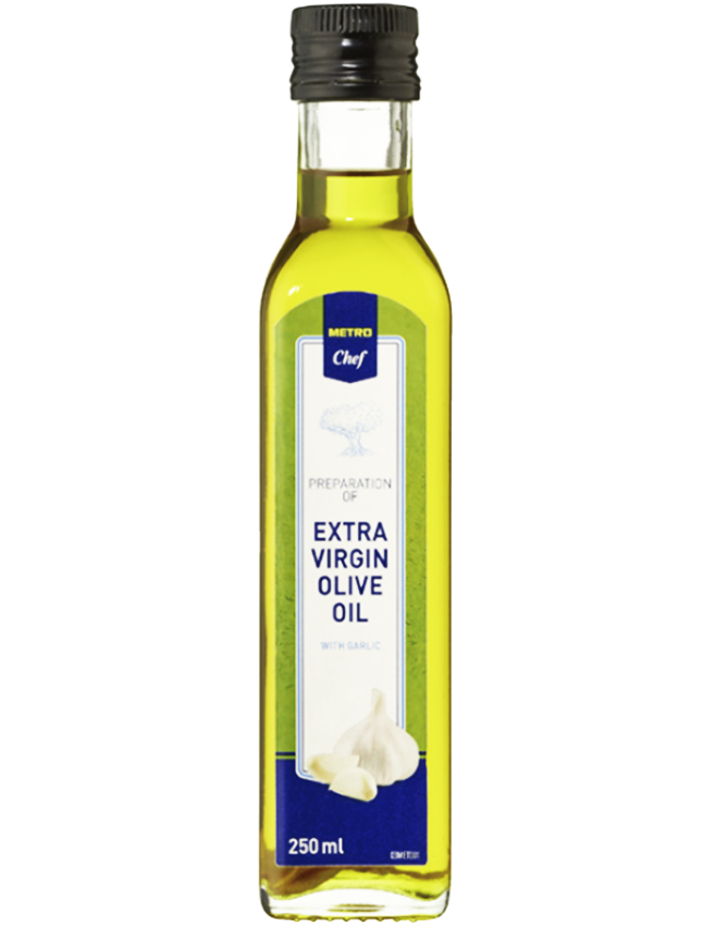 Dầu Extra Olive Oil Tỏi (250ml)