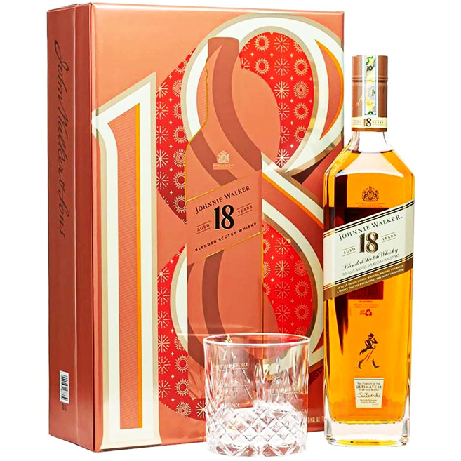 Johnnie Walker 18 Years Old – Gift Box 2022