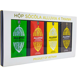 Hộp Quà Mekong Essence Alluvia – 4 Thanh Socola x 30g – Mekong Essence Alluvia Chocolate Gift Box