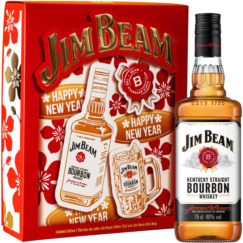 Jim Beam White - Gift Box