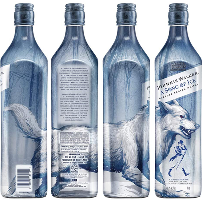 Johnnie Walker Game of Throne A Song of Ice