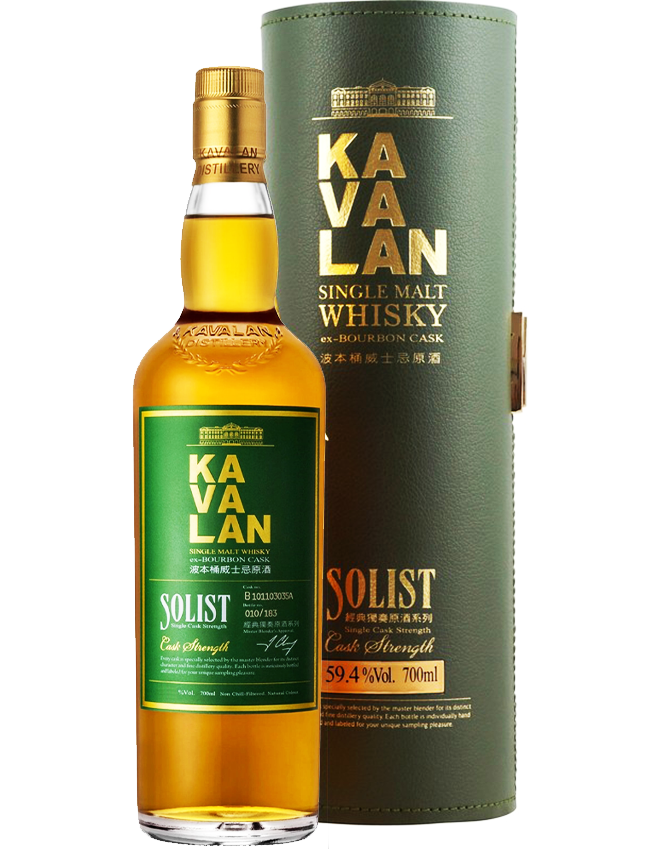 Kavalan Solist ex – Bourbon Cask – Leather Box