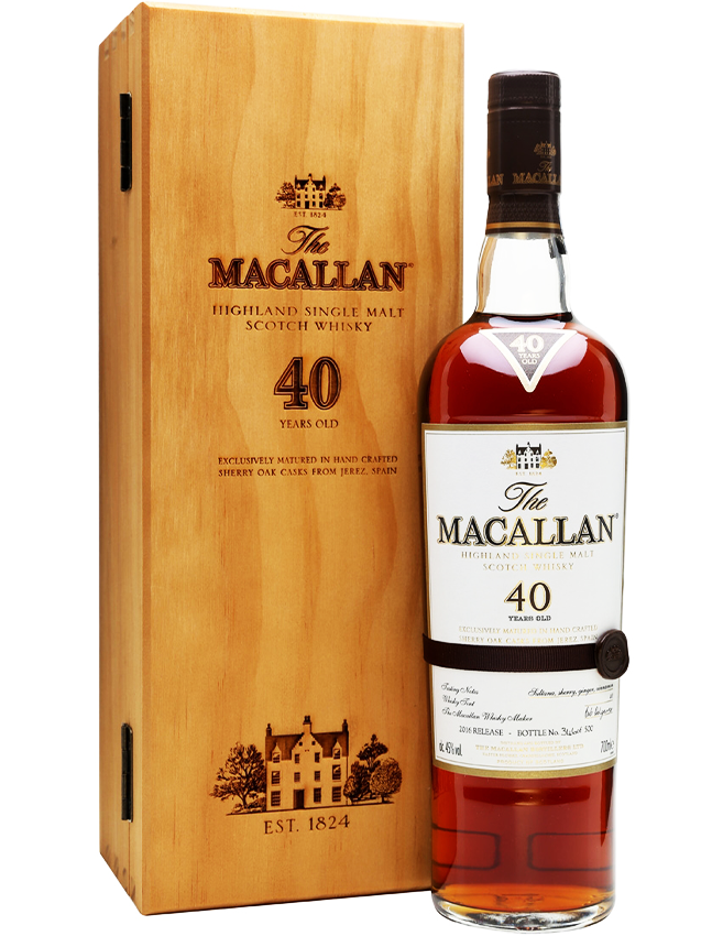 Macallan 40 Sherry Oak