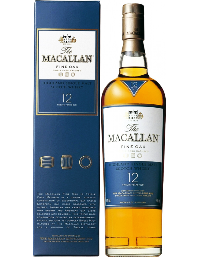 Macallan Fine Oak 12 Years Old