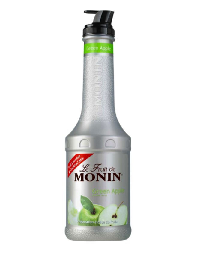 Monin Syrup Green Apple Puree - Mứt sệt nghiền (Táo Xanh) 1000ml