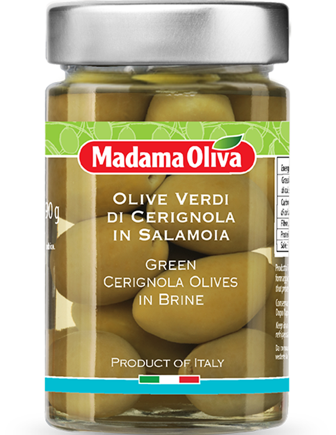 Olive Xanh Có Hạt Loại Lớn (190g)