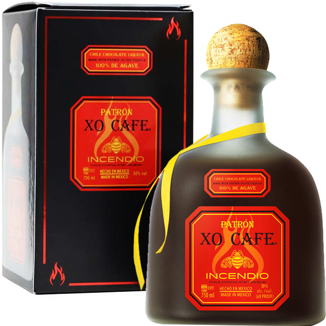 Patron Tequila XO Cafe Incendio