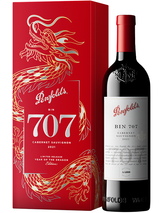 Rượu Vang Đỏ Penfolds Bin 707 Cabernet Sauvignon 2021 Lunar New Year Gift Box