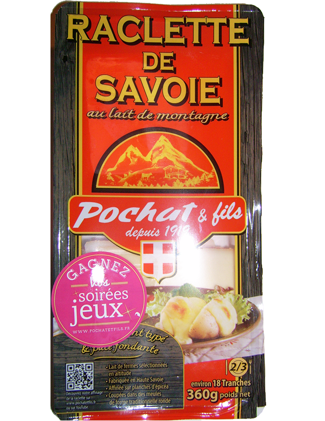 Phô Mai – Pochat & Fils – Raclette de Savoie 360g