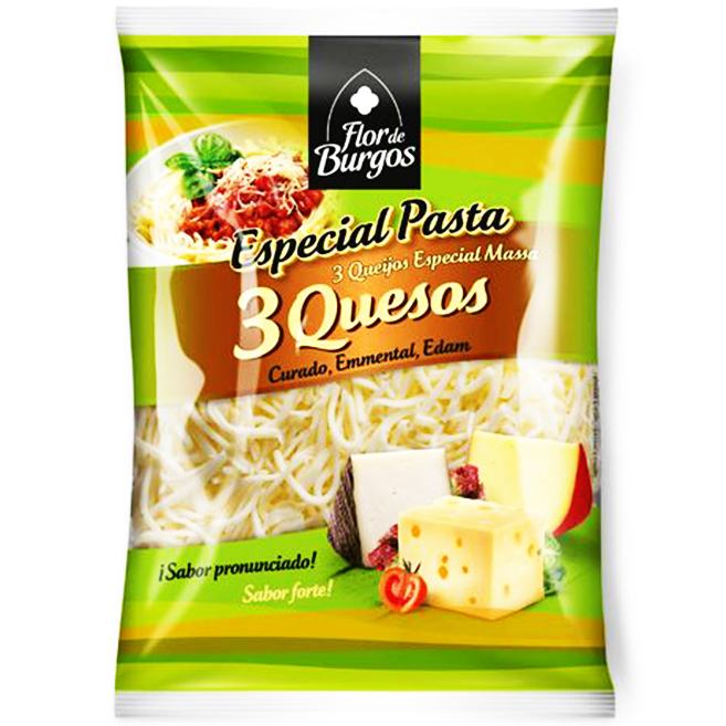 Phô Mai Bào Sợi Tổng Hợp 200g Flor de Burgos