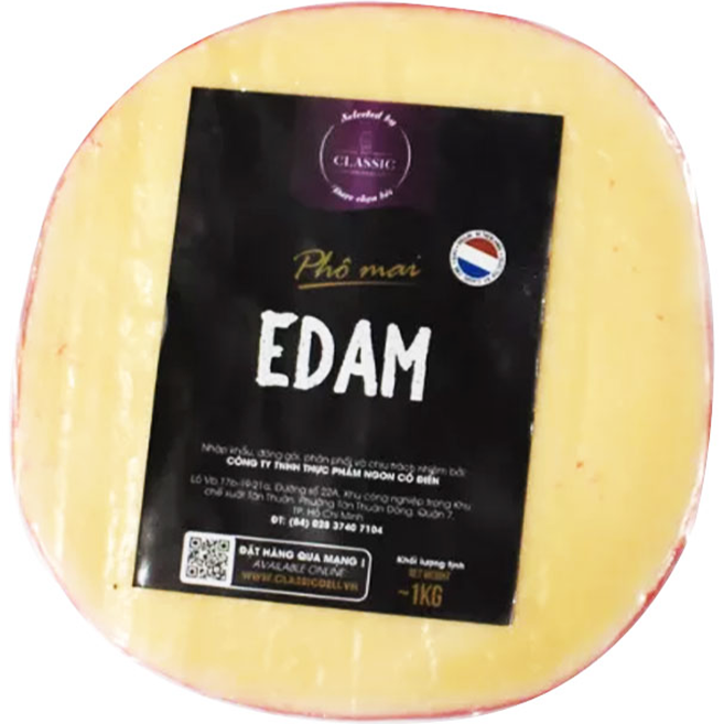 Phô Mai Edam Ball (1KG) – Président-CTR