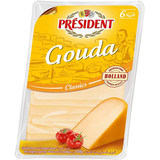 Phô Mai Gouda Cheese Natural 6 Slices (150G) – Président