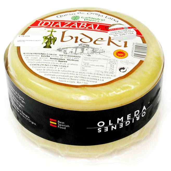 Phô Mai Idiazabal Bideki 1Kg – Olmeda