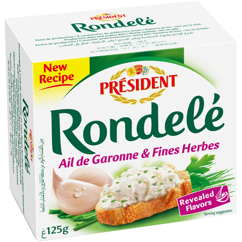 Phô Mai Kem Hành & Thảo Mộc 125g – Rondele