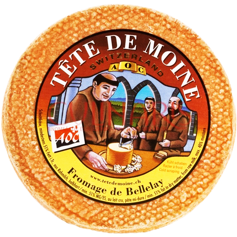 Phô Mai Tete De Moine AOP (800G) (Cow) – La Maison Du Fromage