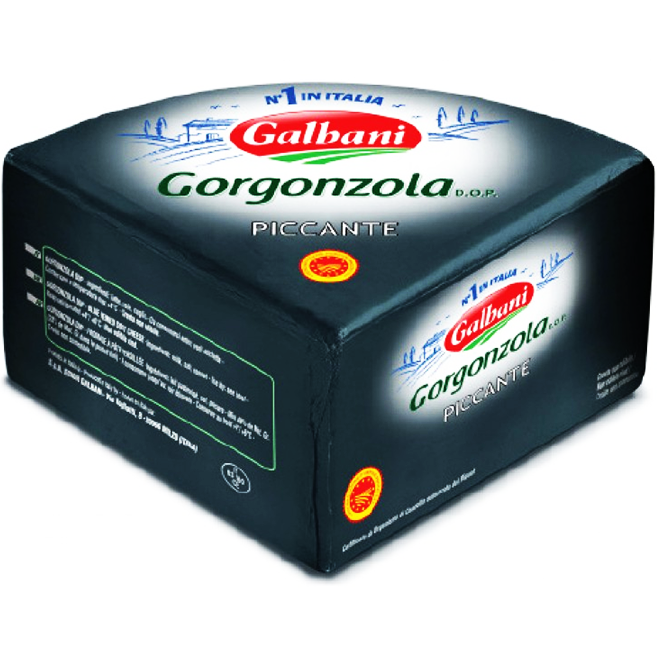 Phô Mai Gorgonzola Piccante 48% Béo (~1.3kg) – Galbani