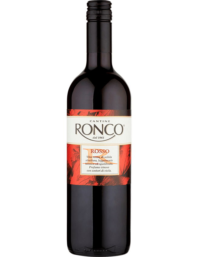 Rượu Vang Đỏ Cantine Ronco Vino Rosso D'Italia