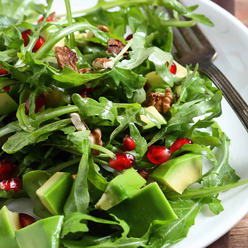 Rocket Serrano Ham Salad