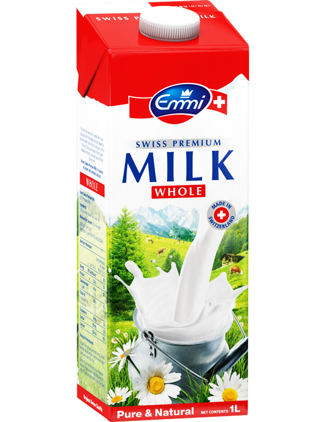 Sữa Tươi Nguyên Kem Cao Cấp Thụy Sỹ Emmi 3.5% Béo (1L). Thùng 12 Hộp