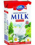 Sữa Tươi Nguyên Kem Cao Cấp Thụy Sỹ Emmi 3.5% Béo (250ml). Thùng 18 Hộp