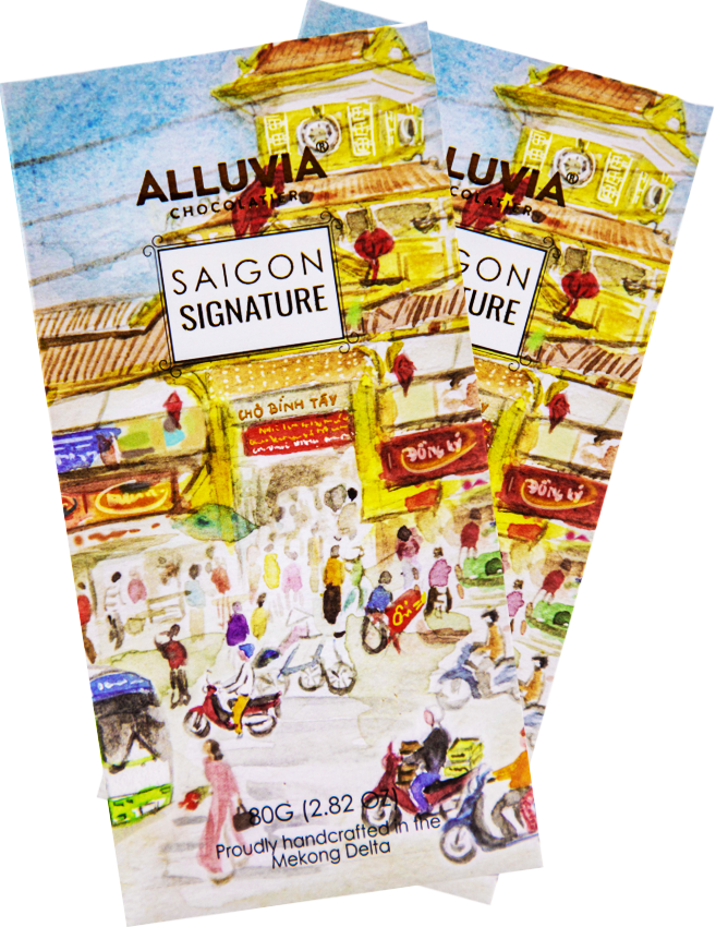 Socola Đen Sài Gòn Signature Alluvia 80gr