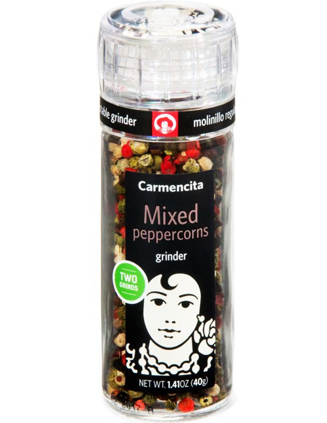 Tiêu Hạt Hỗn Hợp Có Nắp Xay (40g)