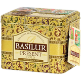 Trà Basilur - Bộ Sưu Tập Quà Tặng - Phiên Bản Vàng 100g (Hộp Thiếc)