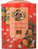 Trà Basilur - Bộ Sưu Tập Sắc Hoa Cổ Điển - Sảng Khoái Hương Cam 100g (Hộp Thiếc)