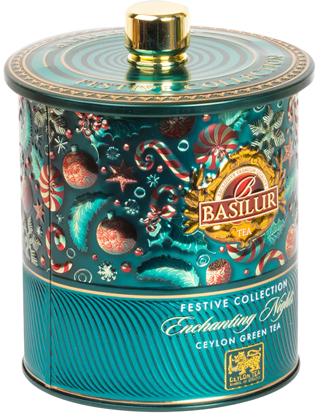 Trà Basilur Lễ Hội - Đêm Quyến Rũ 75g (Hộp Thiếc)