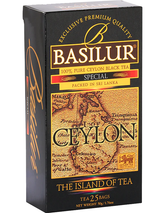 Trà Đen Ceylon Basilur Island Of Tea - Phiên Bản Trà đen Đặc Biệt 50g (Hộp Giấy)