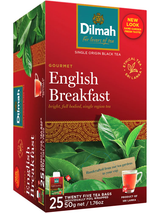 Trà Đen Điểm Tâm Anh Quốc Dilmah Gourmet English Breakfast Tea Bags 50g