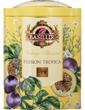 Trà Basilur - Bộ Sưu Tập Sắc Hoa Cổ Điển - Đam Mê Nhiệt Đới 100g (Hộp Thiếc)