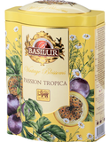 Trà Basilur - Bộ Sưu Tập Sắc Hoa Cổ Điển - Đam Mê Nhiệt Đới 100g (Hộp Thiếc)