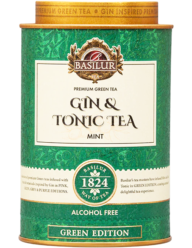 Trà Basilur Phiên Bản Xanh Green Edition 75g (Hộp Thiếc)