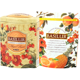 Trà Đen Ceylon Basilur Cao Cấp Vị Dâu Rừng Và Nụ Tầm Xuân – 100g (Hộp Thiếc)