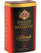 Trà Đen Ceylon Basilur English Breakfast Cao Cấp – 100g (Hộp Thiếc)